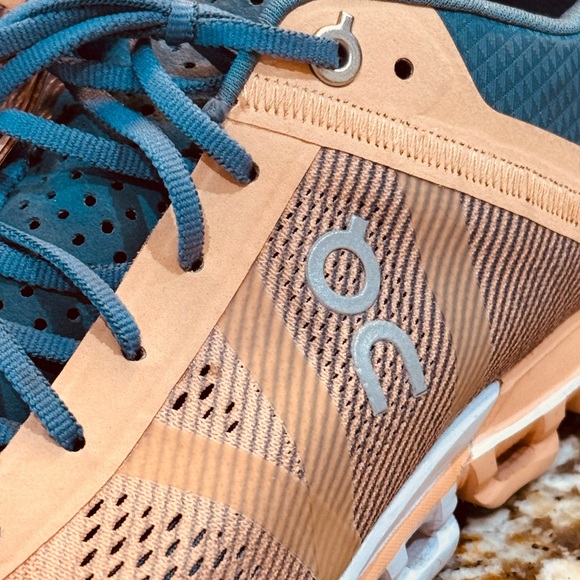 On Cloud Running womens Orange Athletic Shoes - Picture 9 of 9